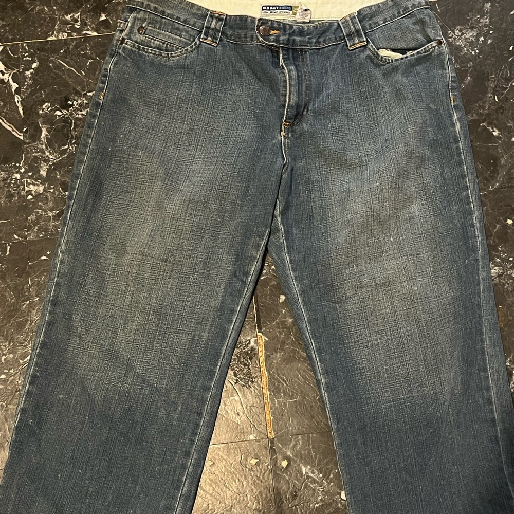 Old Navy Relaxed Fit Blue Jeans